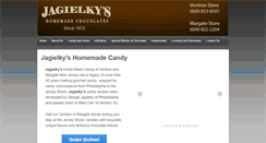 Desktop Screenshot of jagielkyscandy.com